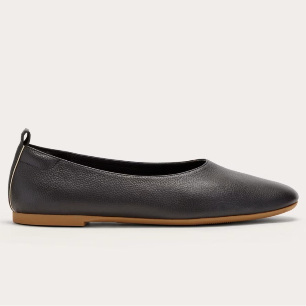 Everlane Black Leather Ballet Flats - Picture 13 of 14